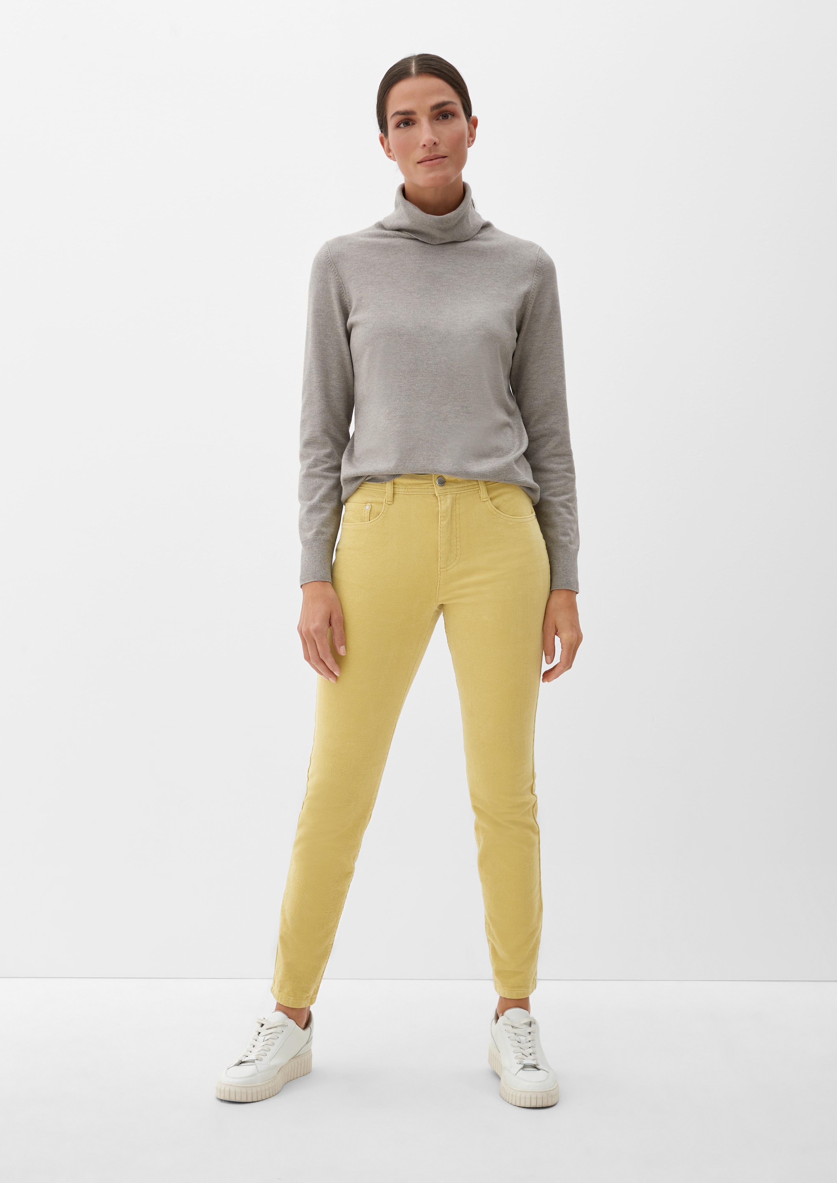 Cordhose im Slim Fit  2122170-1491
