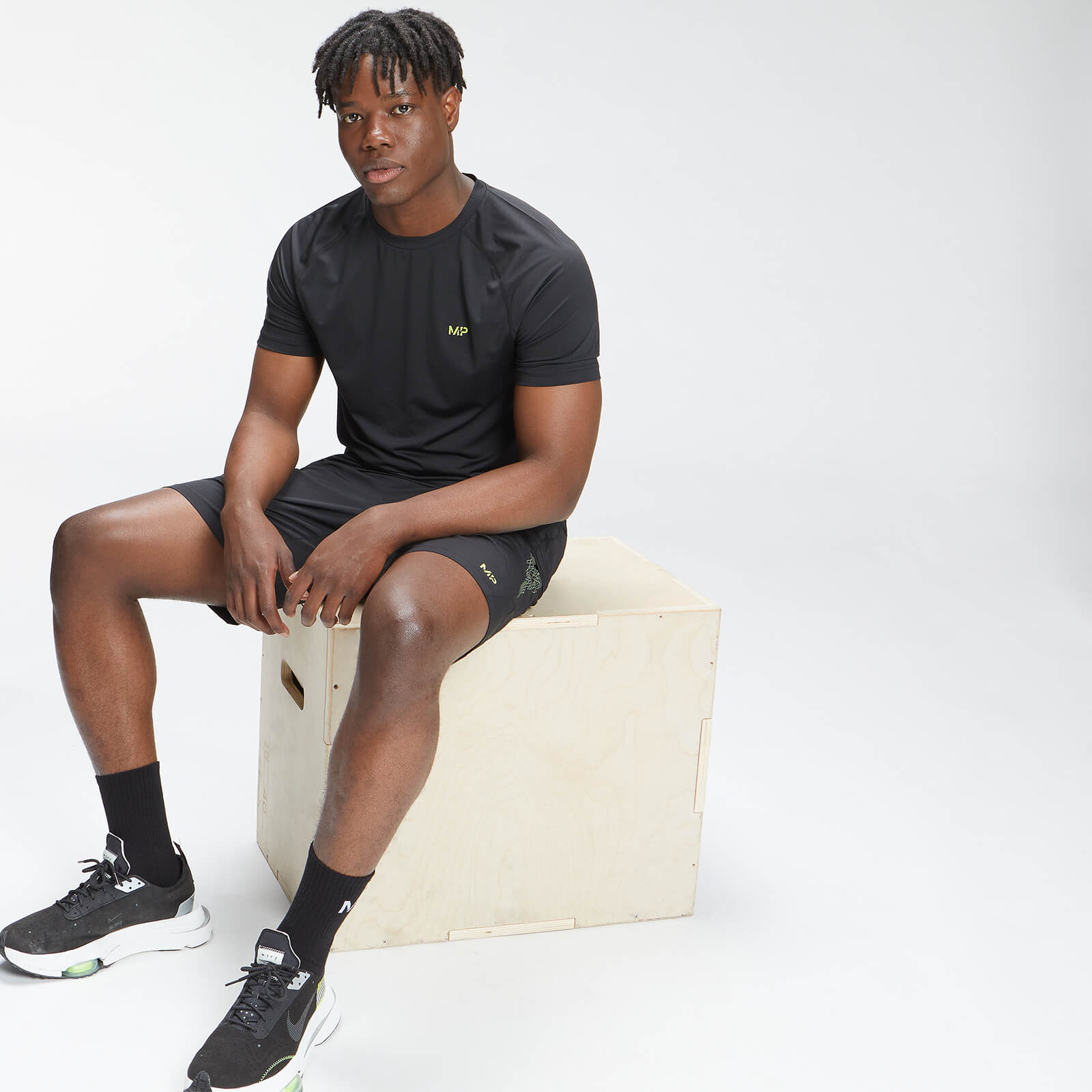 Short MP Tempo pour hommes – Noir