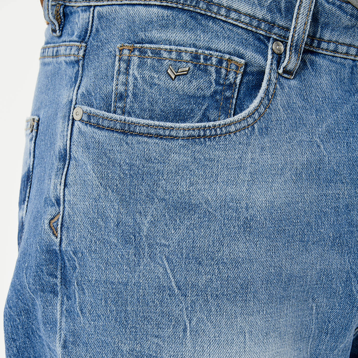 ROBIN  Jean loose cropped Homme