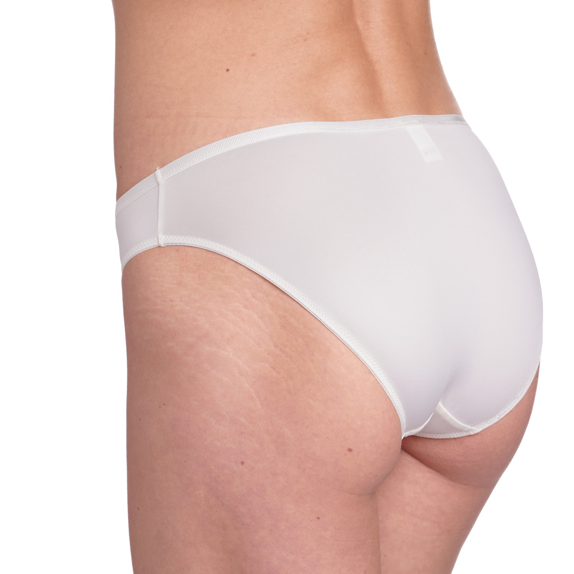 Damen Slip mit Spitzeneinsatz