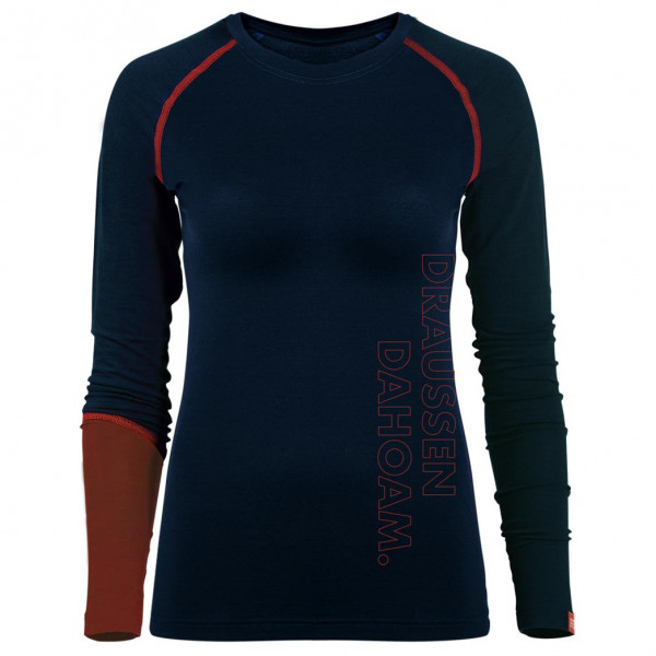 Ein schöner Fleck Erde - Women's Merino L/S Draussen zu Hause. - Longsleeve