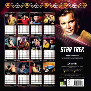 Danilo Calendar - Star Trek TV Series Classic Square (EN)