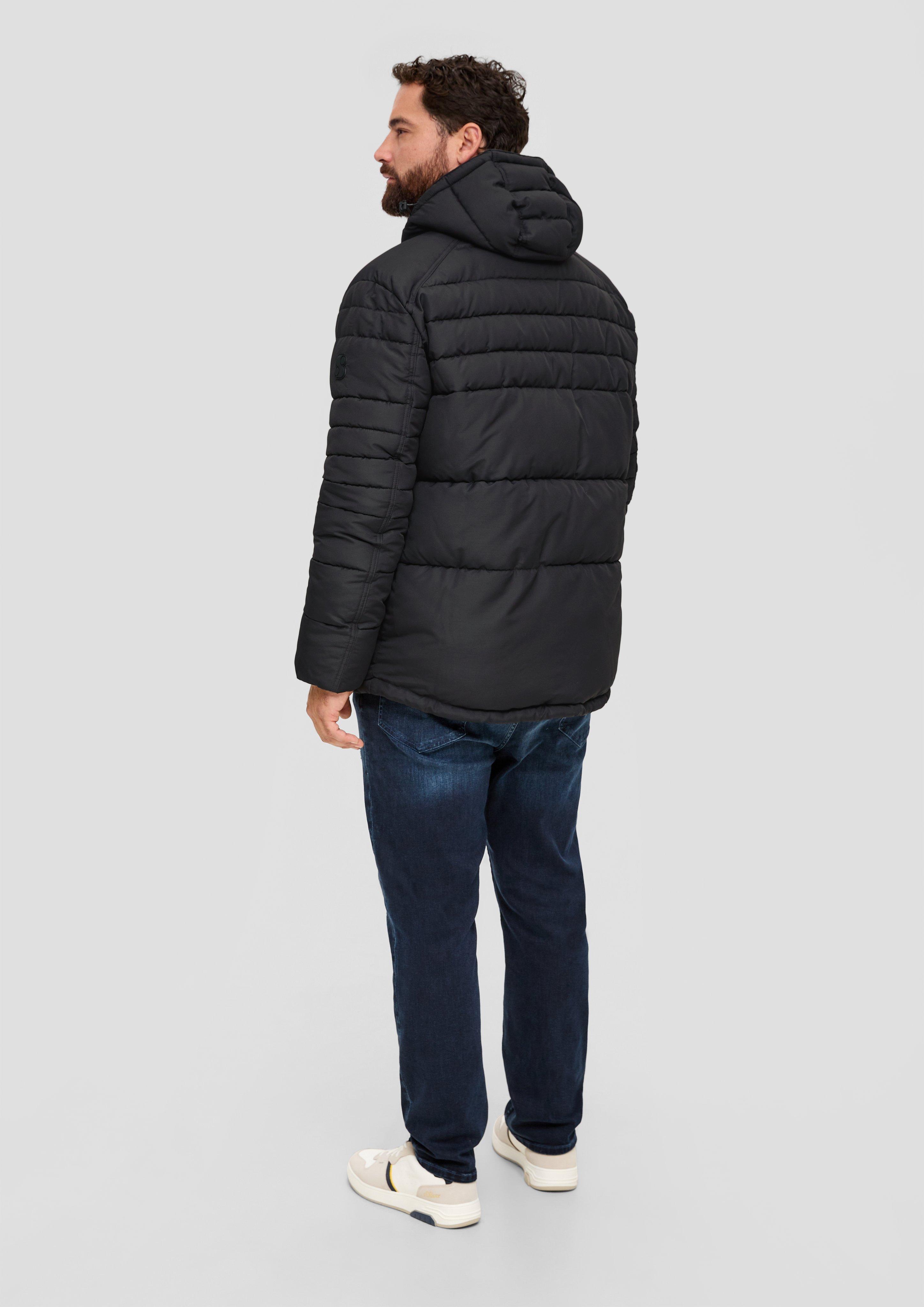 Sportive Steppjacke in strukturierter Qualität  2137154-9999
