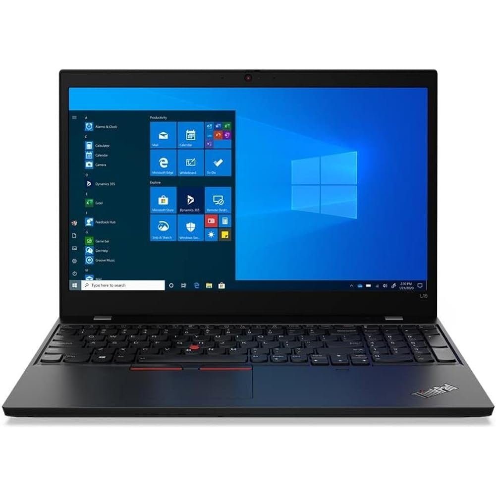 Lenovo Thinkpad L15 Notebook (AMD Ryzen 3 4300U, Radeon, 512 GB SSD, Full HD Display 8 GB Ram Leicht, vielseitig, optimale Arbeitsumgebung)