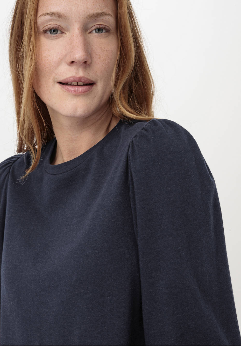 Mini-Kleid aus Bio-Baumwolle mit Bio-Merinowolle