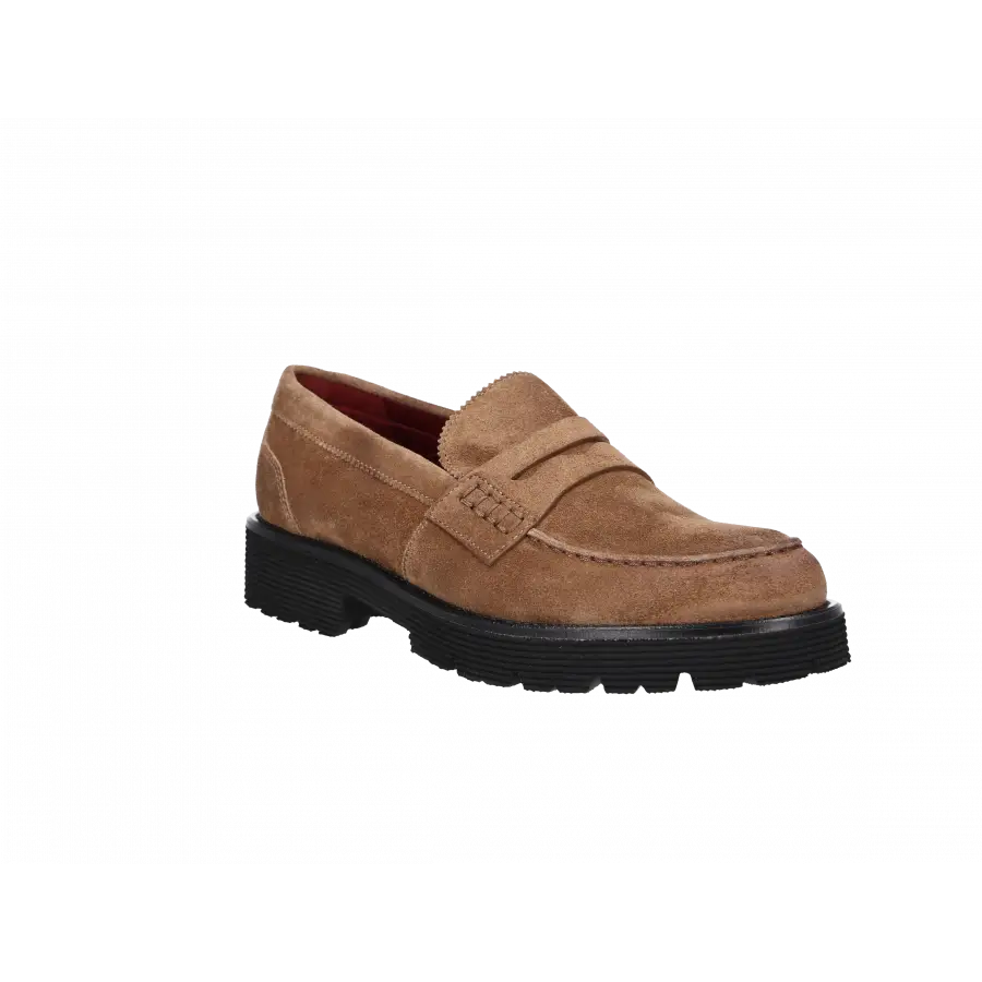 EN AVANT - Loafer 529-01 Veloursleder - braun
