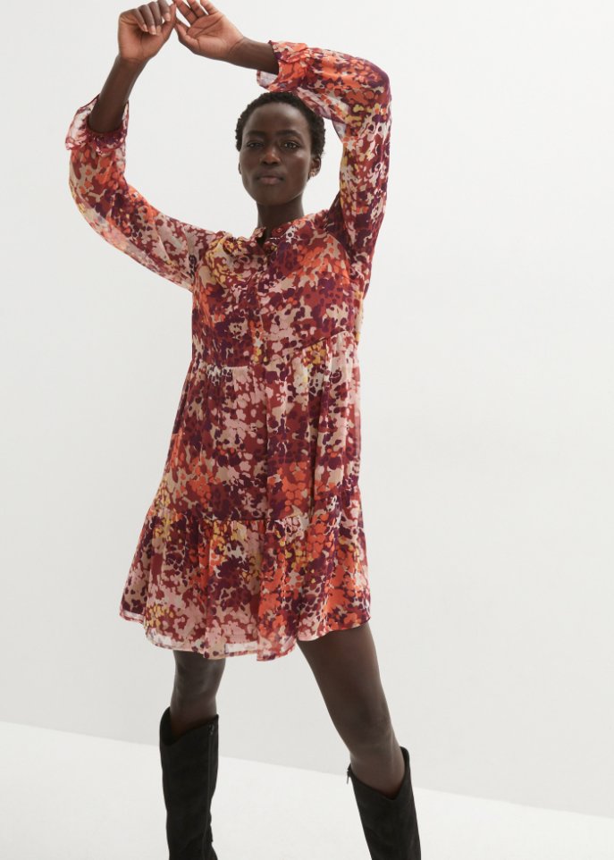 Chiffon Kleid