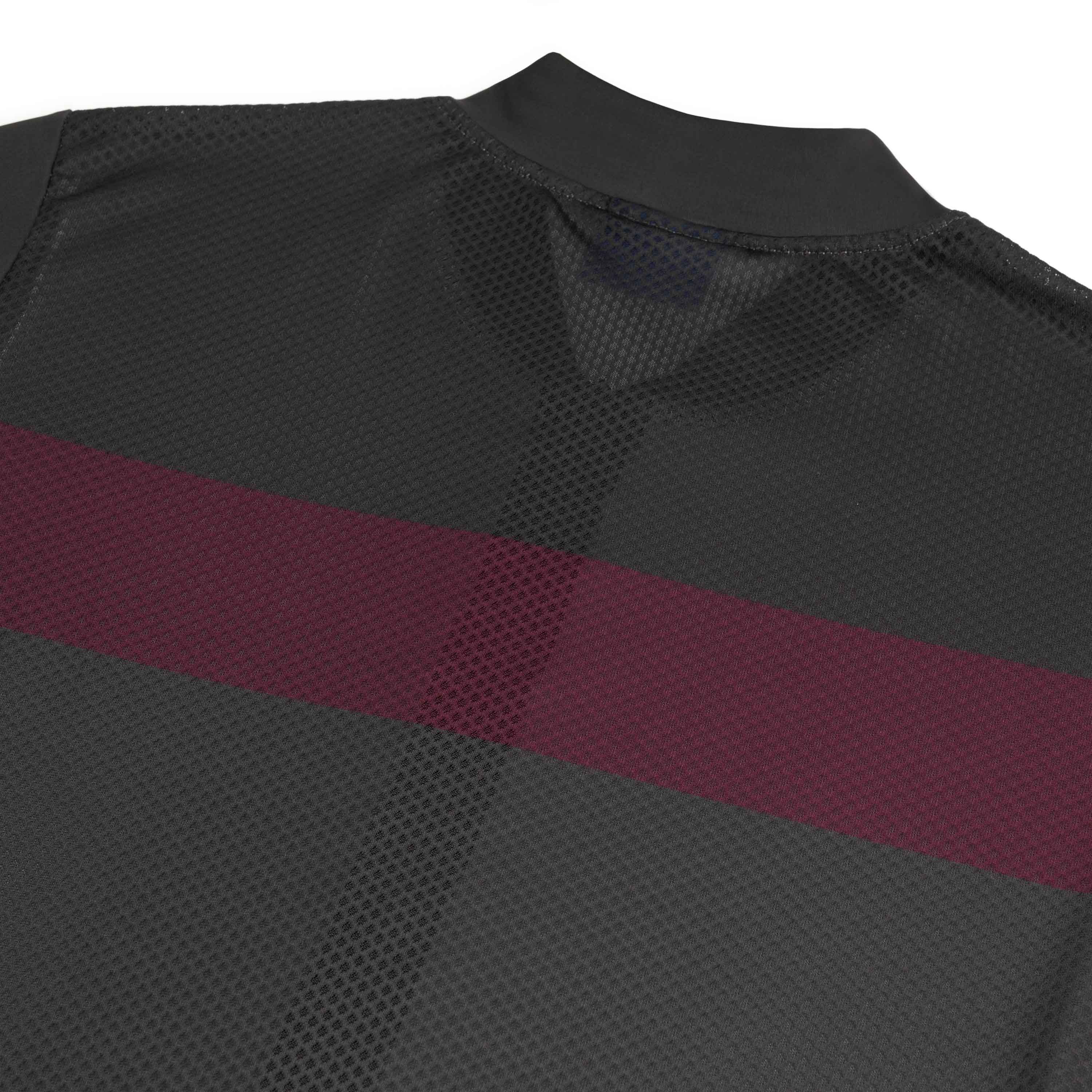 Rogelli Prime Grau/Bordeaux Herren Radtrikot Kurzarm