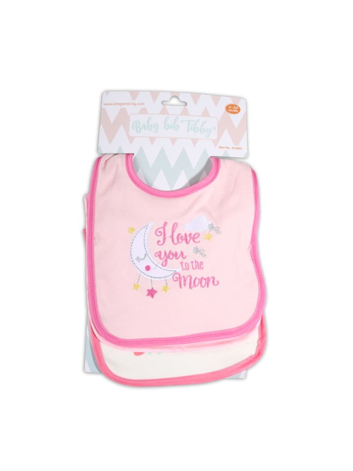 Cangaroo Babylatz 3er Set Tibby in rosa günstig kaufen onesize