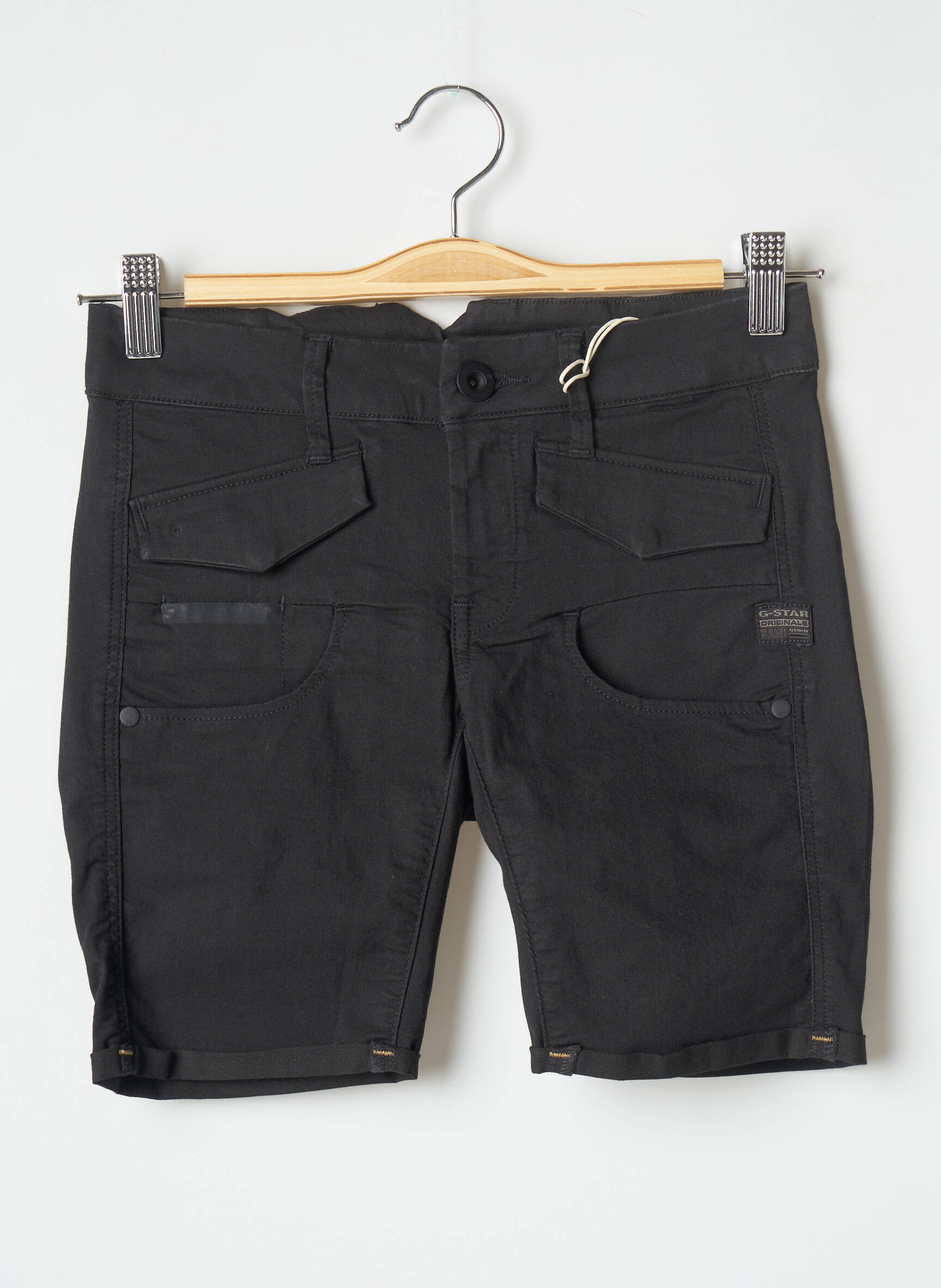 G Star Shorts 1 Femme couleur noir