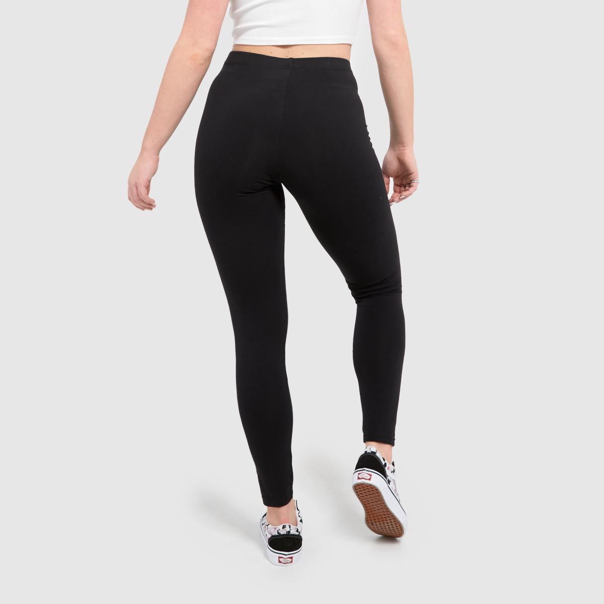 Vans krétatáblás leggings fekete-fehérben