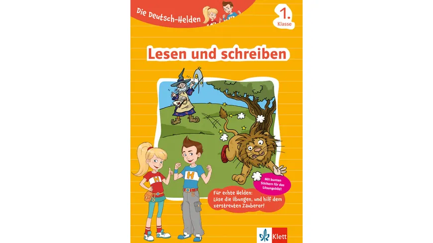 Klett Die Deutsch-Helden Lesen und schreiben 1. Klasse - Grundschule