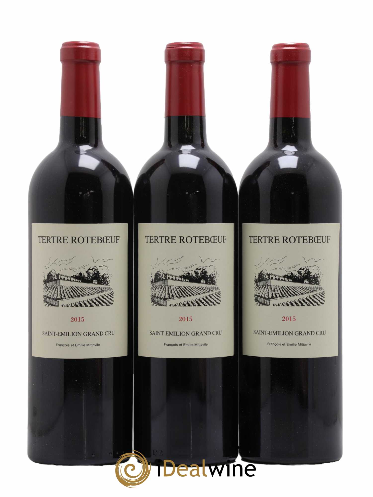 Château Tertre Roteboeuf  2015 - Lot de 6 Bouteilles