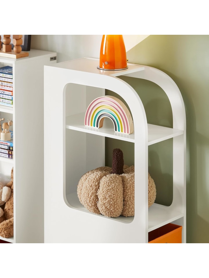 SoBuy Bücherregal in Weiß - (B)26 x (H)110 x (T)50cm günstig kaufen onesize