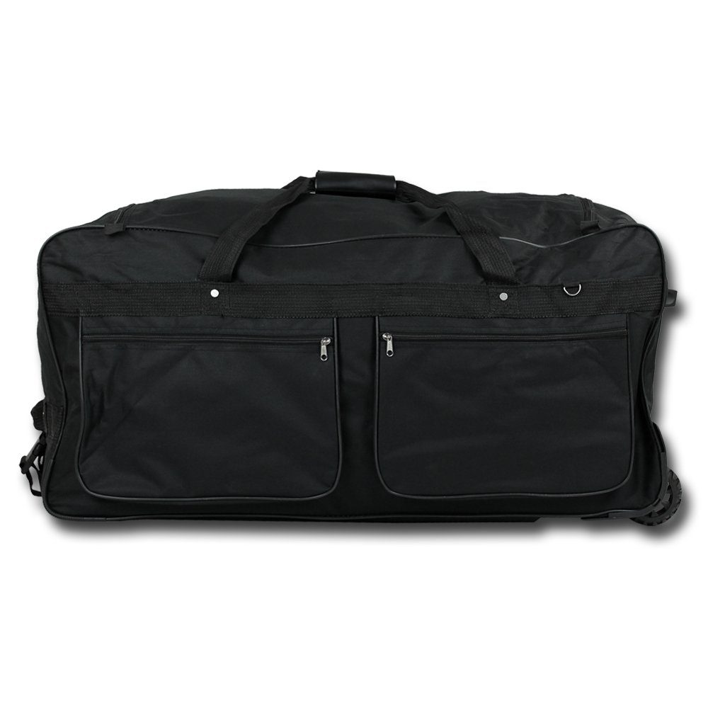 Reisetasche XXXL Trolleytasche 182L 3 Rollen schwarz Koffer, Trolley Rollkoffer Teleskopgriff Sporttrolley Tasche