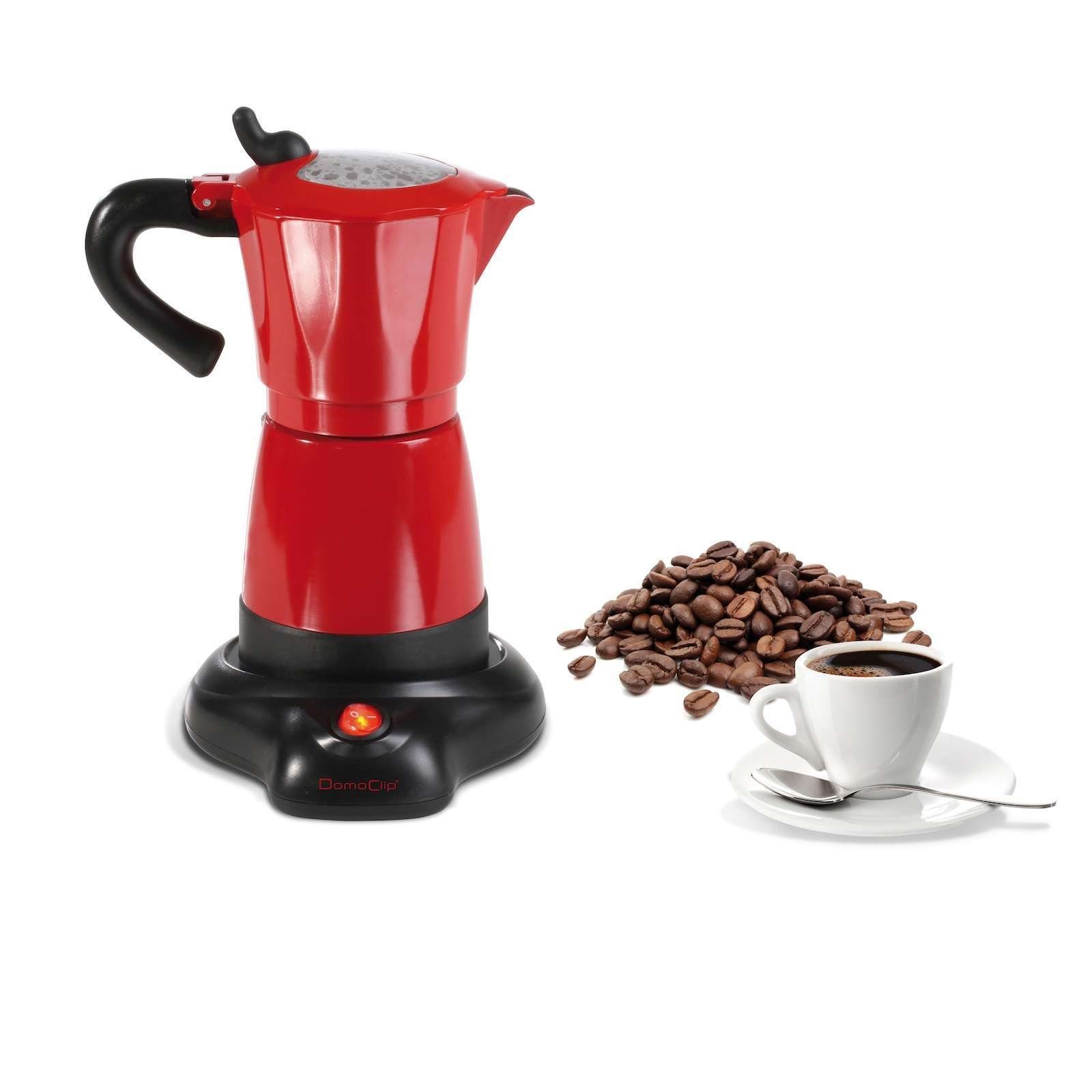 LIVOO Espressokocher LIVOO Espressokocher Elektrisch 6 Tassen Espresso Kanne 300ml