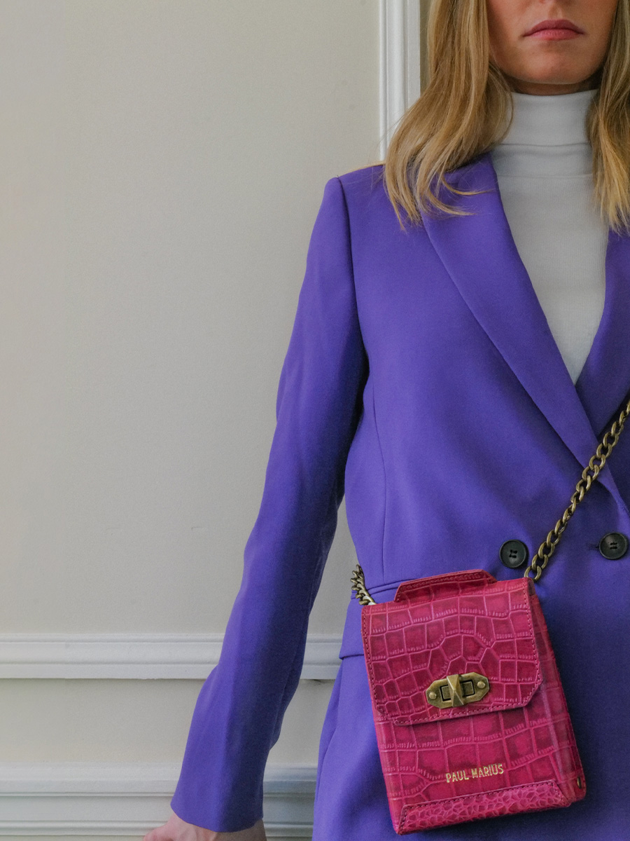 Agathe Alligator - Tourmaline