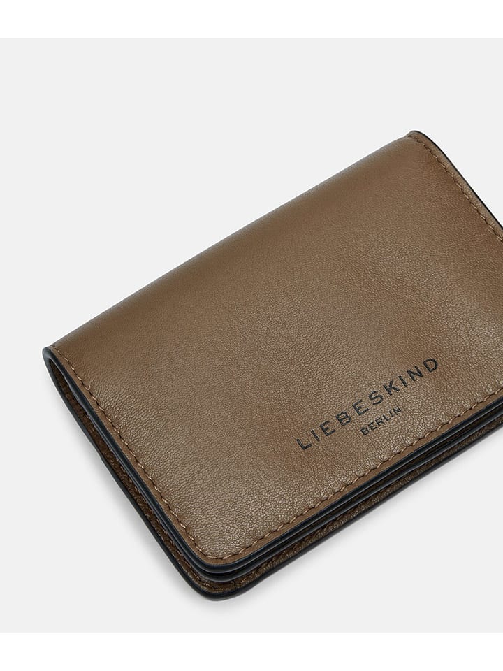 LIEBESKIND BERLIN Leder-Geldbörse in Hellbraun - (B)18 x (H)12 x (T)4 cm günstig kaufen onesize