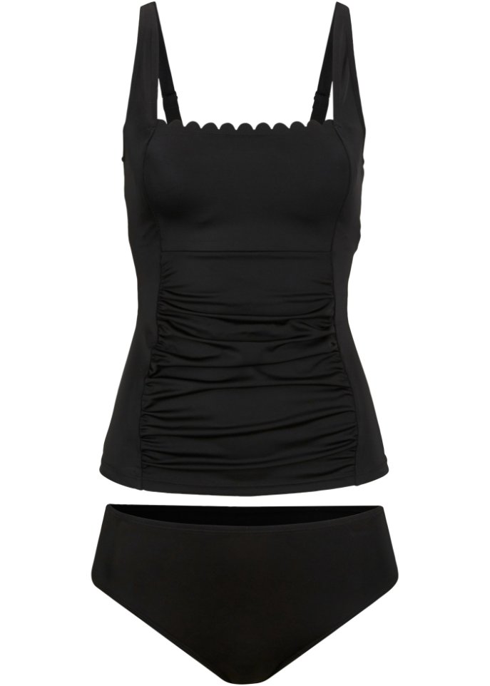Bandeau Tankini (2-tlg.Set) aus recyceltem Polyamid