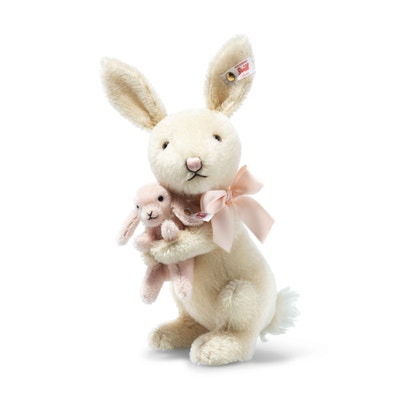Rosie Rabbit & Baby Bunny , 23 cm, rosa
