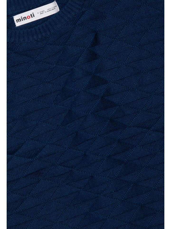 Minoti Rundhalspullover Peace 9 in blau günstig kaufen