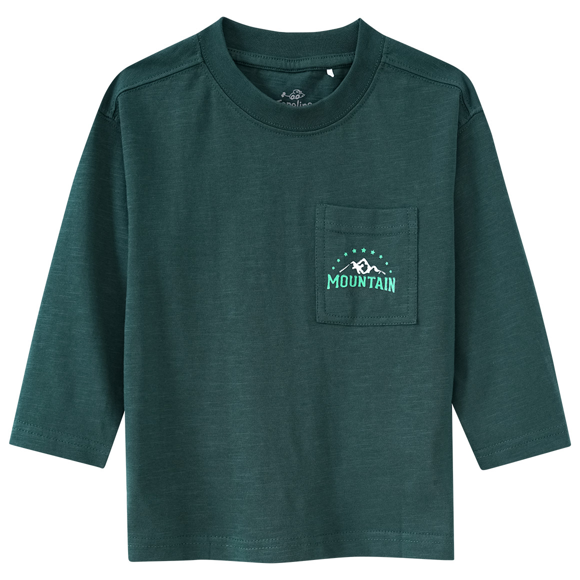 Jungen Langarmshirt mit Brusttasche