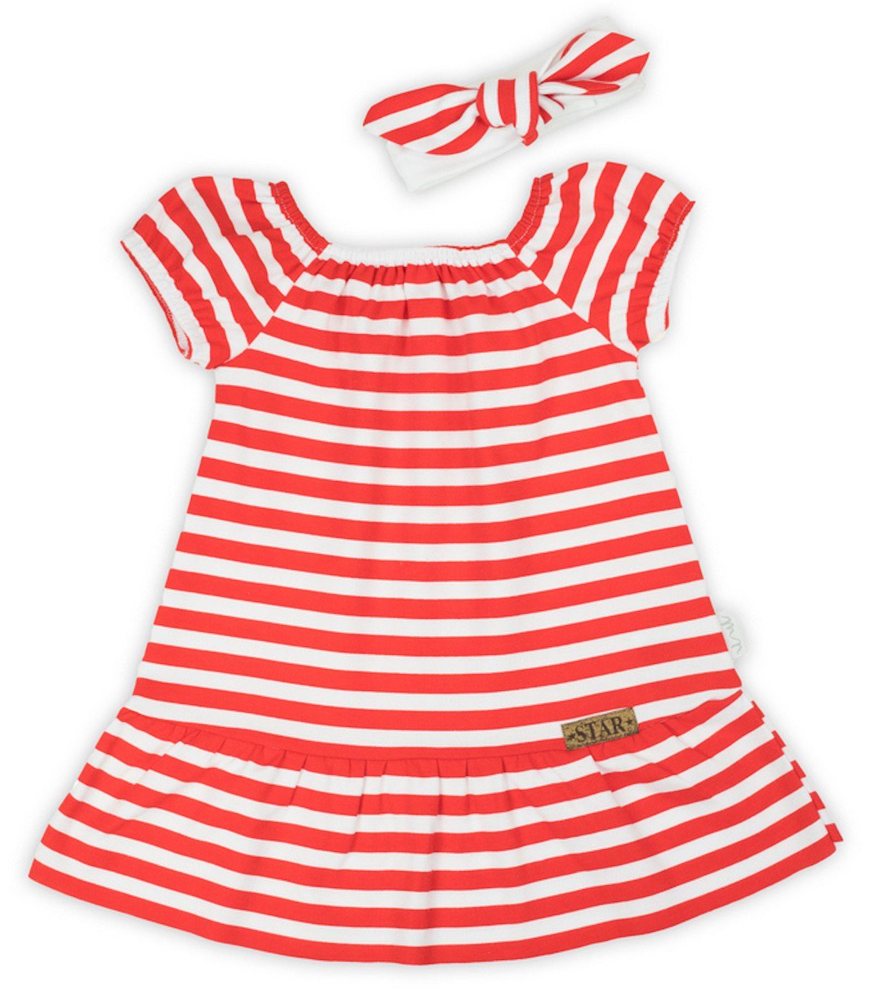 Bamar Nicol A-Linien-Kleid Bamar Set Kleid mit Stirnband