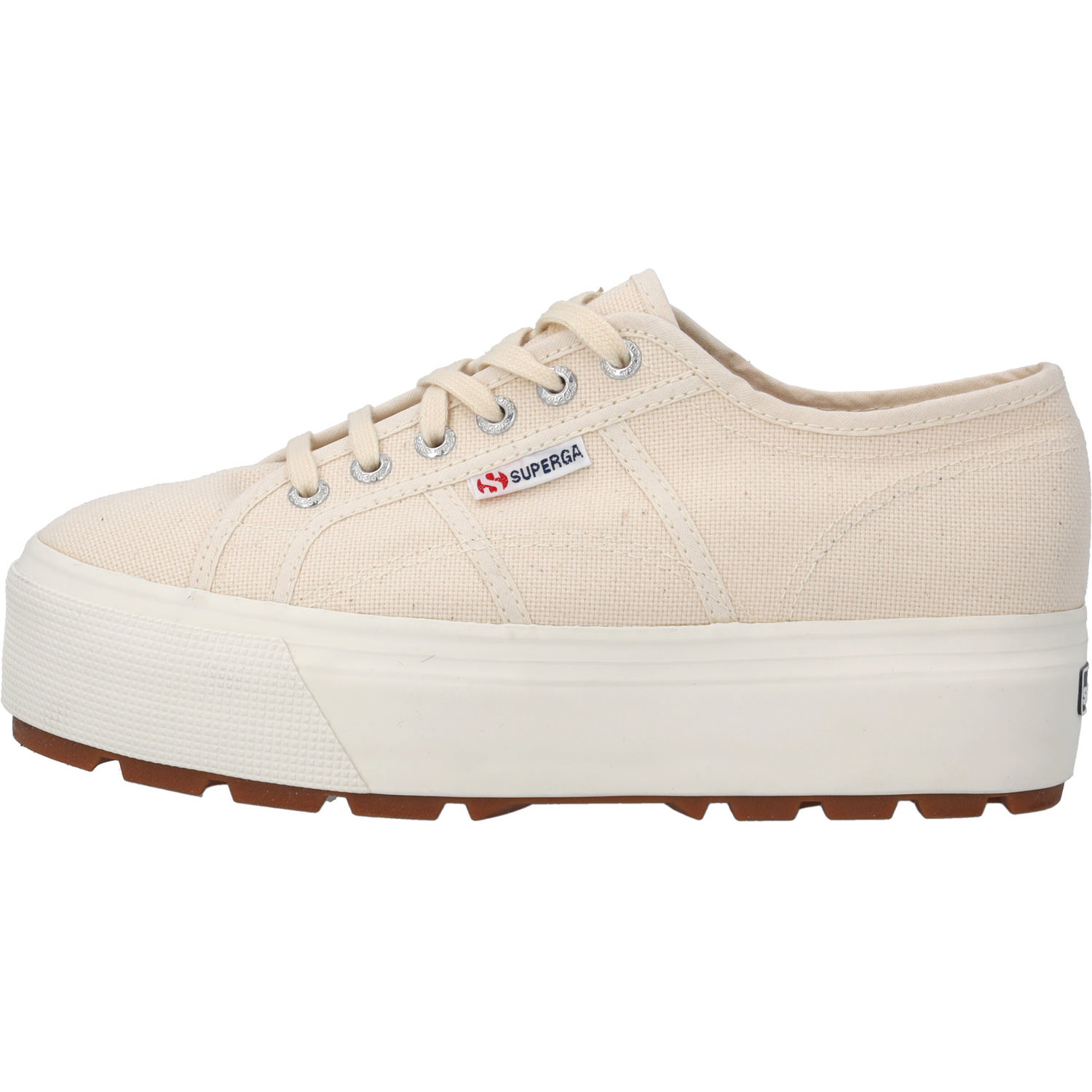 Superga 2790 Tank S111MJW, Sneakers Low, Damen, Weiß (Shadow White/Eggshell Blue)