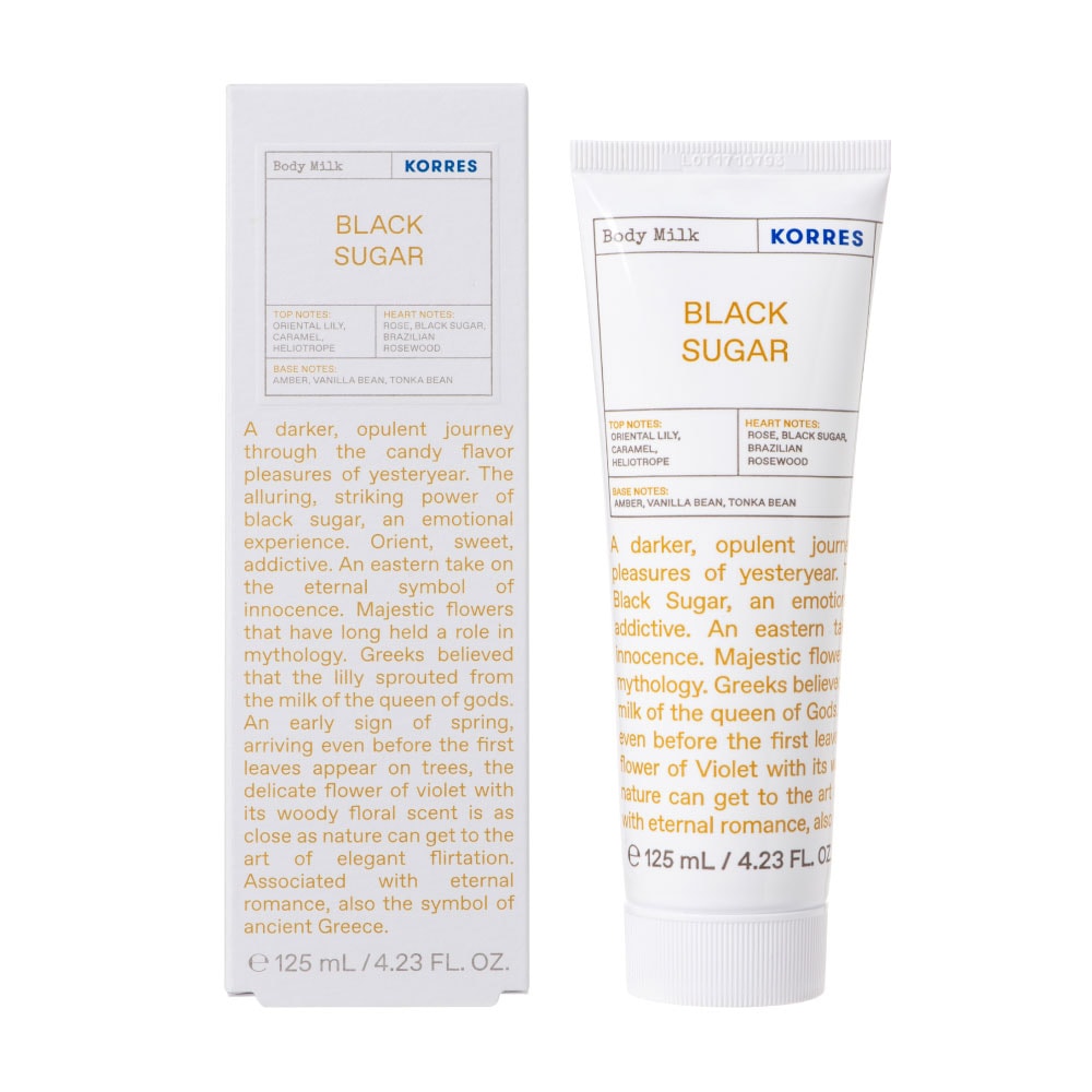 korres Lait corps Black Sugar 125ml LAIT CORPS