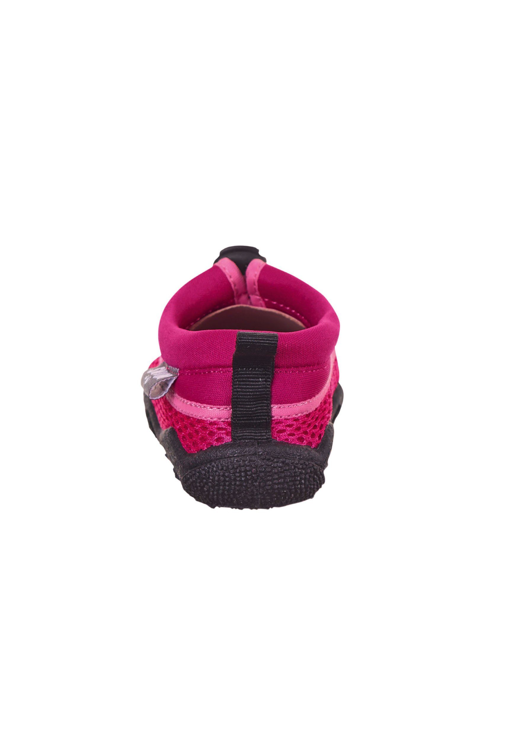 Sterntaler® Badeanzug Aquaschuh uni Badeschuh Kinder - Badeschuh Baby, Aquaschuhe Kinder mit rutschfester Sohle unifarben - Badeschuh Mädchen, Badeschuhe Kinder aus Neopren und Mesh Marine und Magenta - Badeschuh Junge - Anti-Rutsch-Sohle - aus Mesh