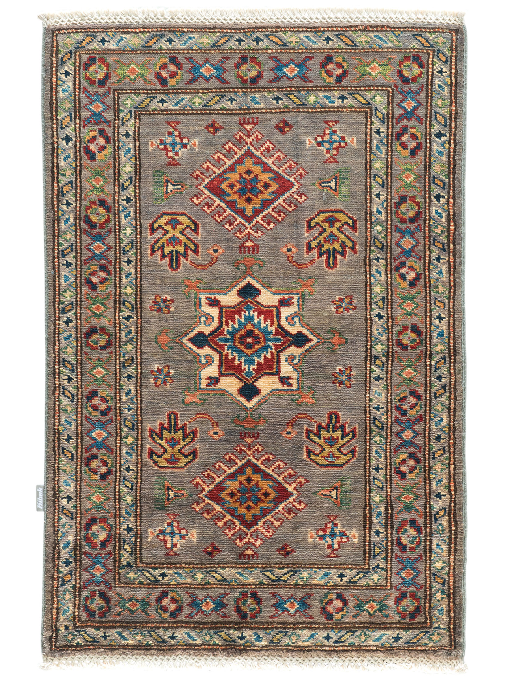 Kazak Ghazni ca. 61 x 92 cm, Unikat / Einzelstück