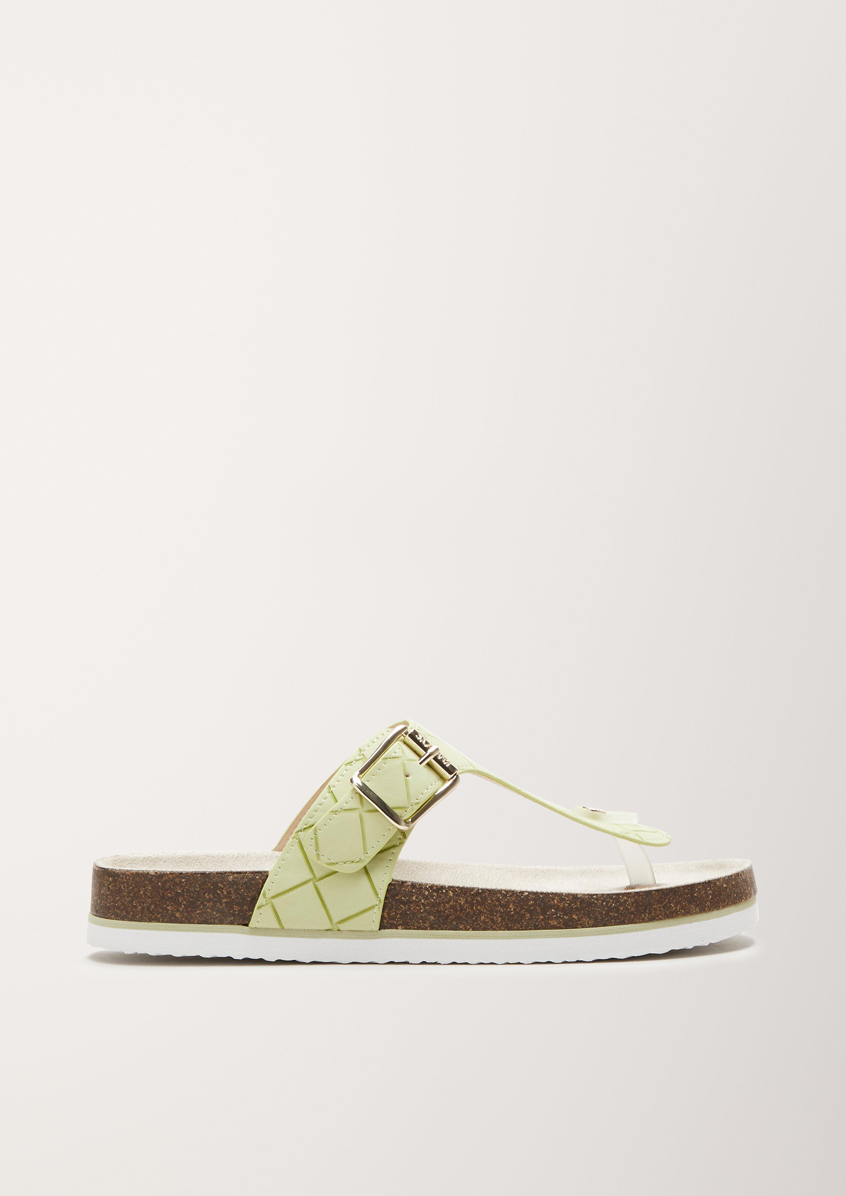 Sandalen in Lackleder-Optik  6005693-703