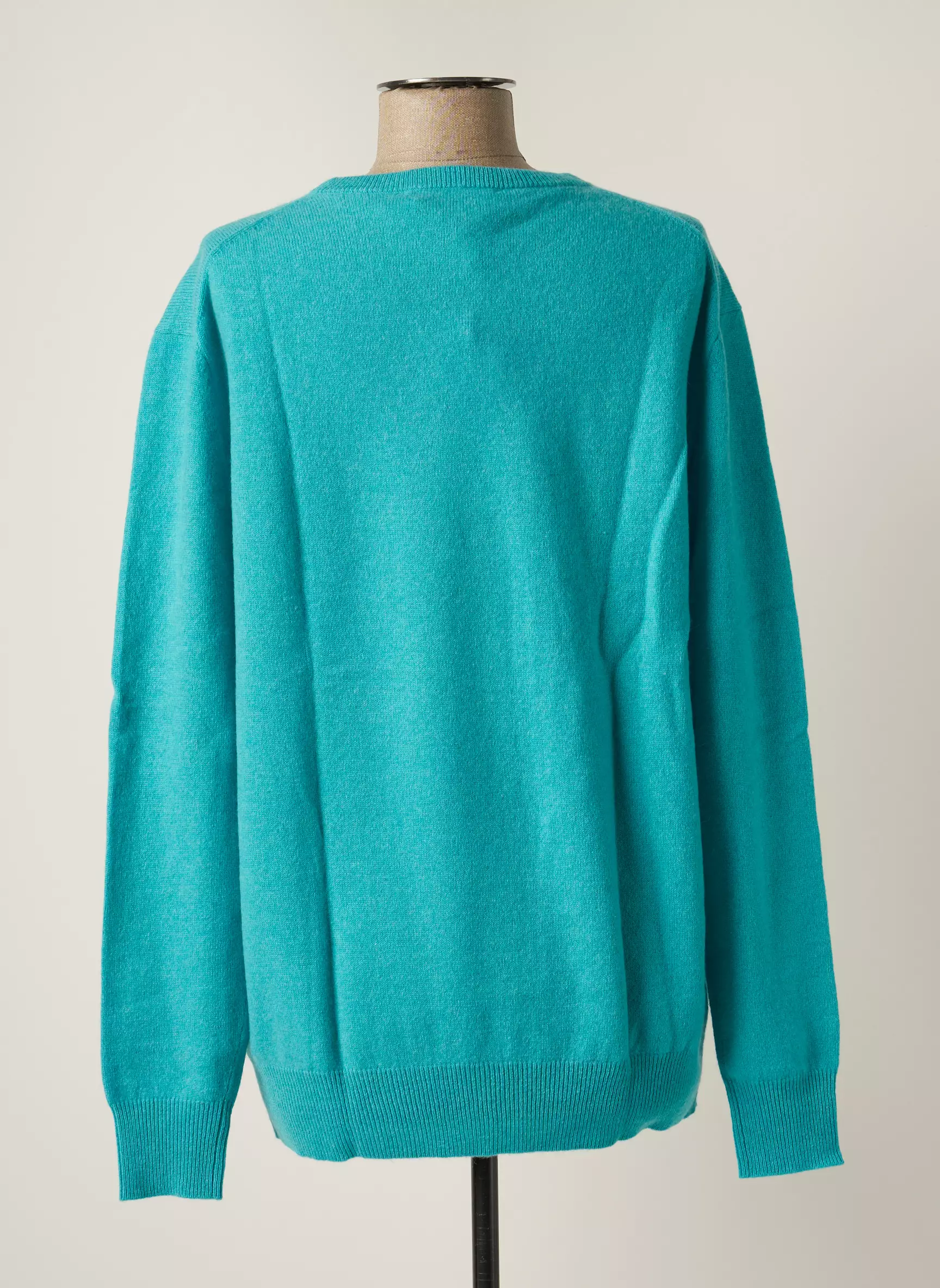 Un Jour Un Cachemire Pulls Femme couleur bleu