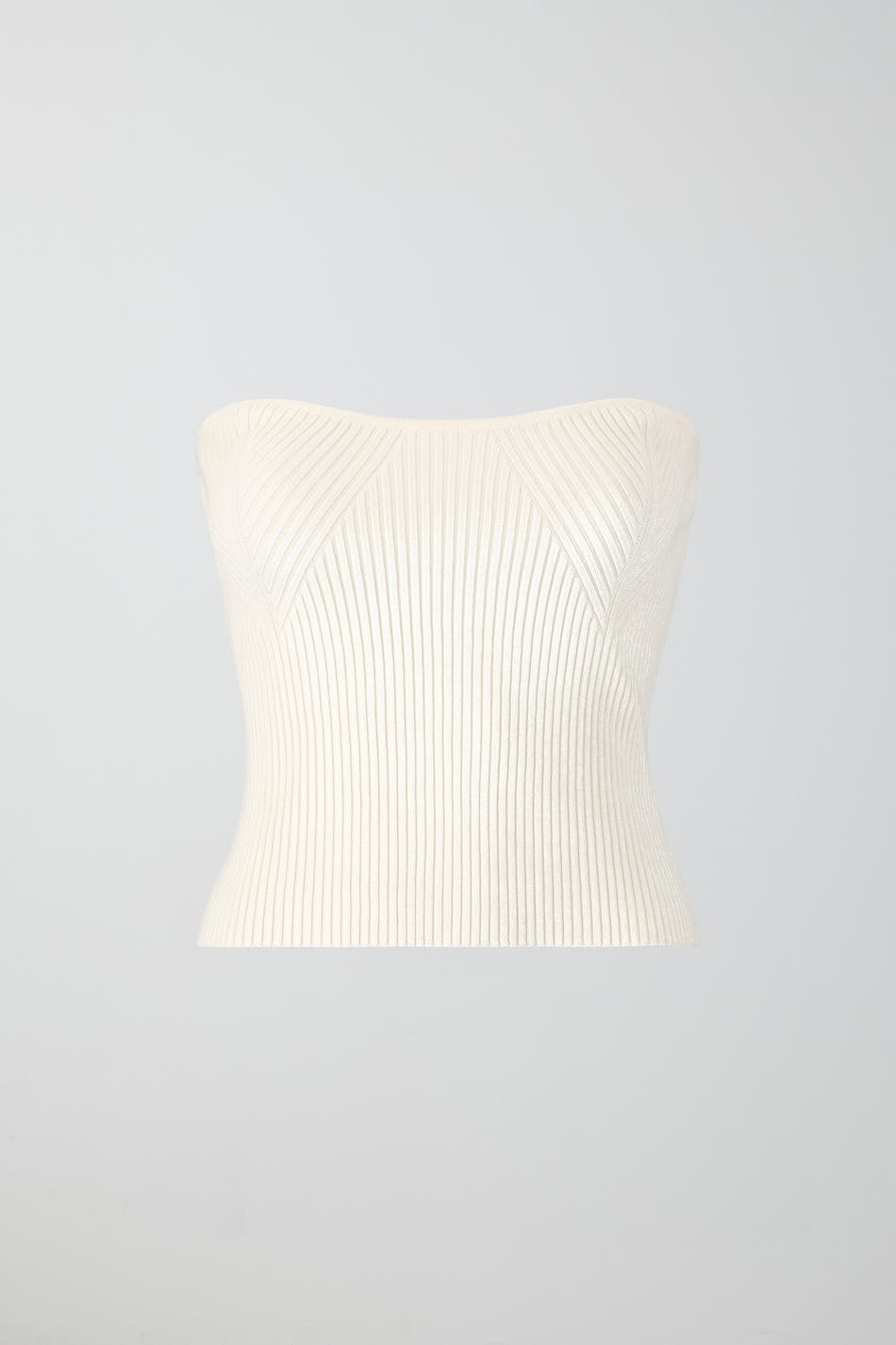 Knitted tube top