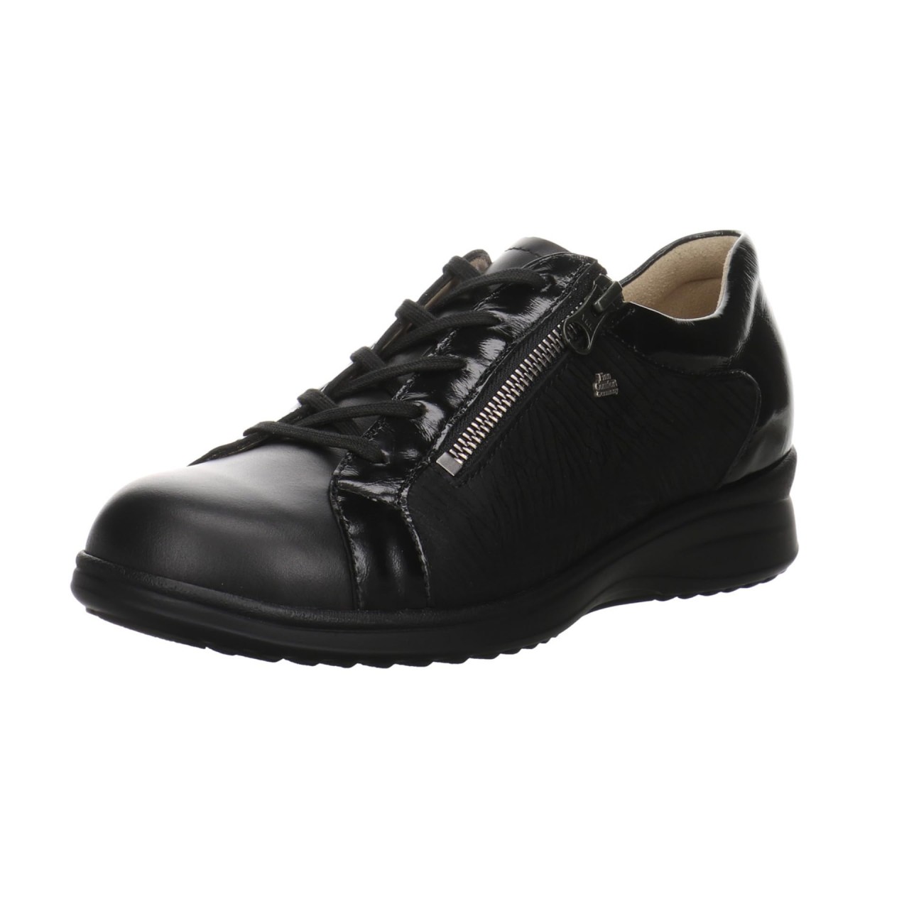 FINN COMFORT Freizeit Schnürer schwarz