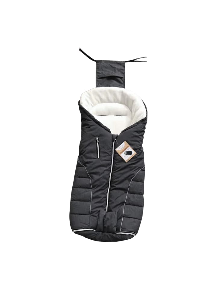 Cangaroo Fußsack Snuggle Kinderwagen innen Fleece in schwarz günstig kaufen onesize