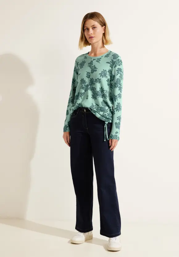 CECIL Shirt mit Blumenmuster