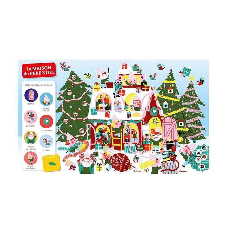 Livre Cherche et trouve des touts-petits Noël - Auzou