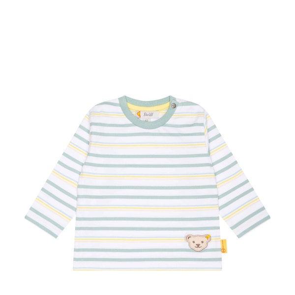 T-Shirt langarm, weiß für Jungs
