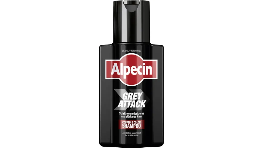 Alpecin Grey Attack Coffein & Color Shampoo 200 ml