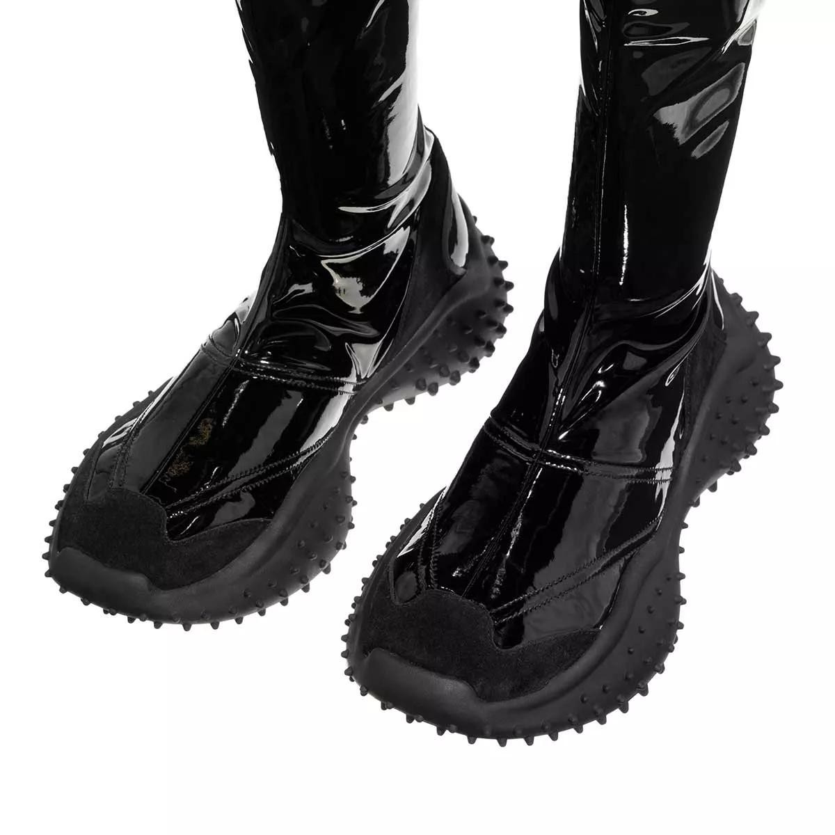 MSGM Stiefeletten schwarz Stiefel