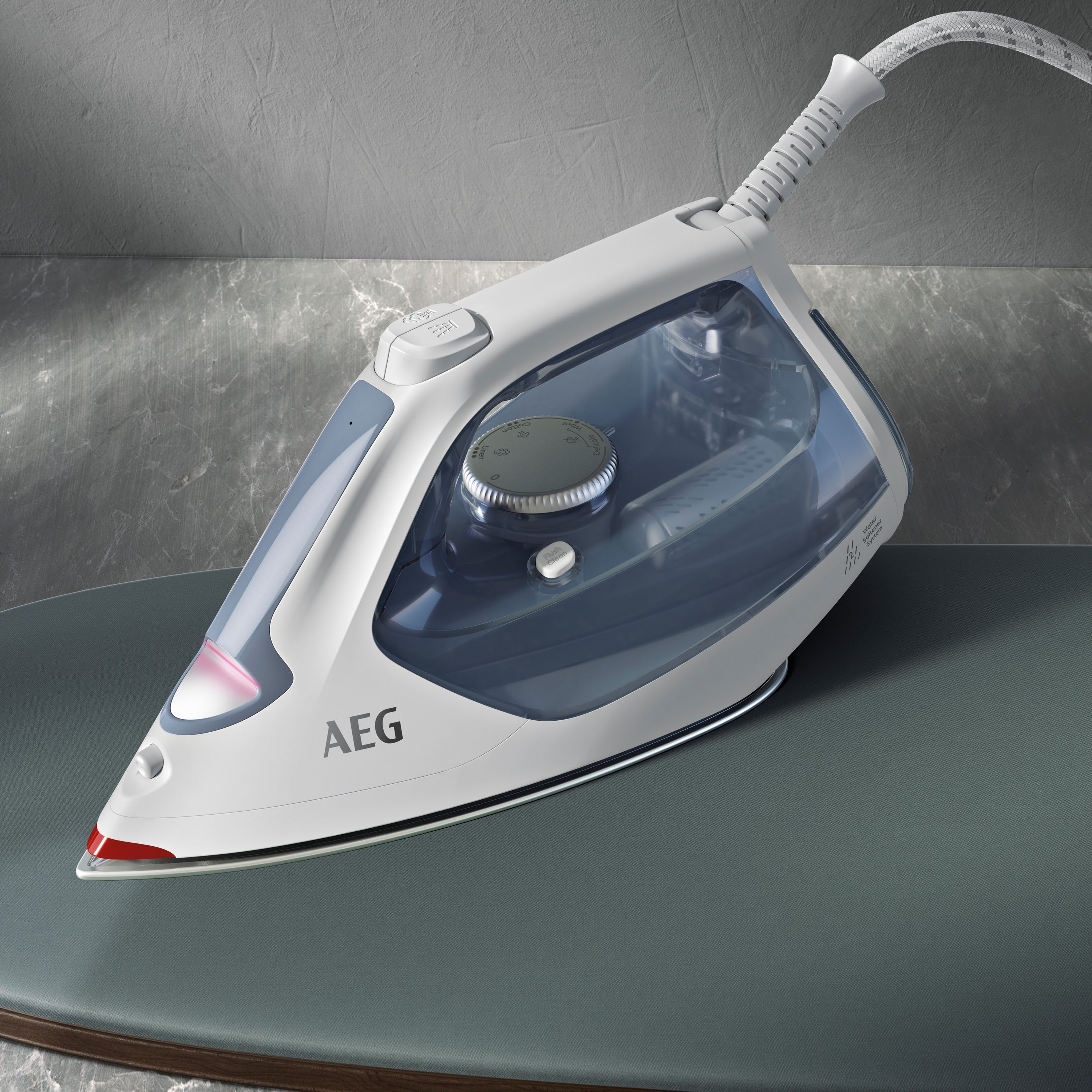 AEG Dampfbügeleisen SI7-1-4WB DELICATE 7000, 2300 W, Filtration mit Anti-Kalk-Patrone