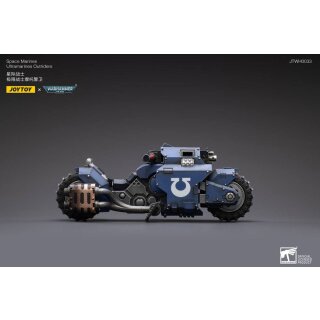 Warhammer 40k Fahrzeug 1/18 Ultramarines Outrider Bike 22 cm