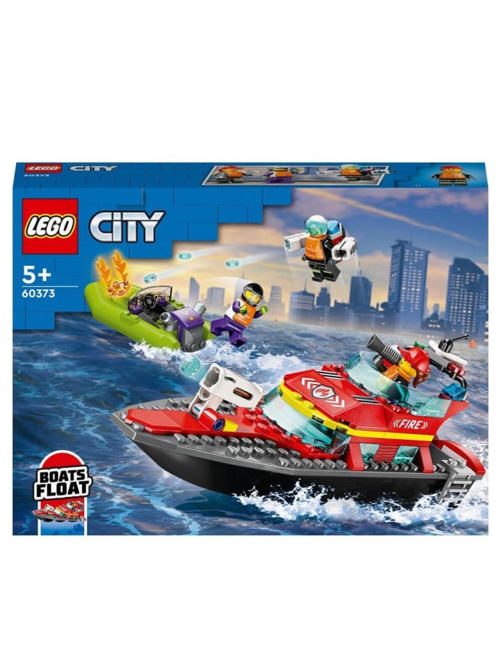 LEGO Bausteine City 60373 Feuerwehrboot - ab 5 Jahre günstig kaufen onesize