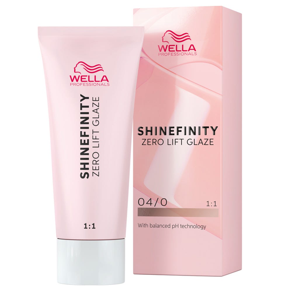 Wella Shinefinity Glaze Natural Espresso 04/0 Haarfarbe 60 ml