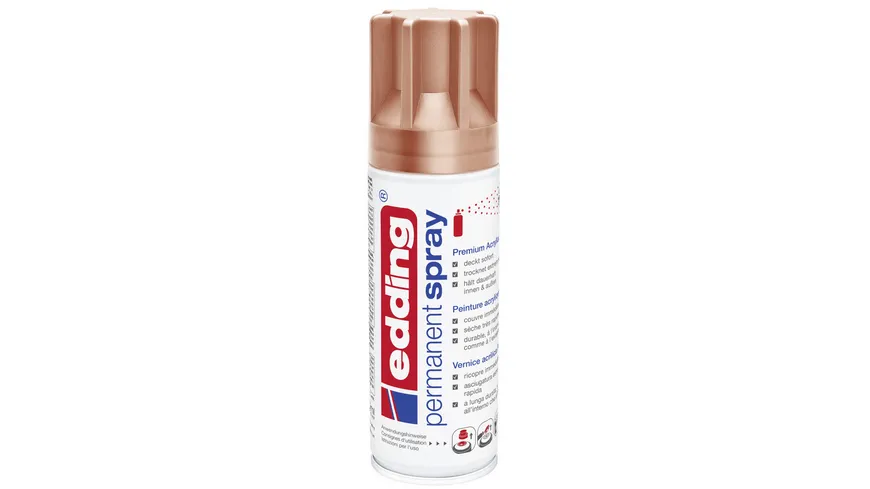 edding e-5200 Permanent Spray Kupfer 200ml 200 ml