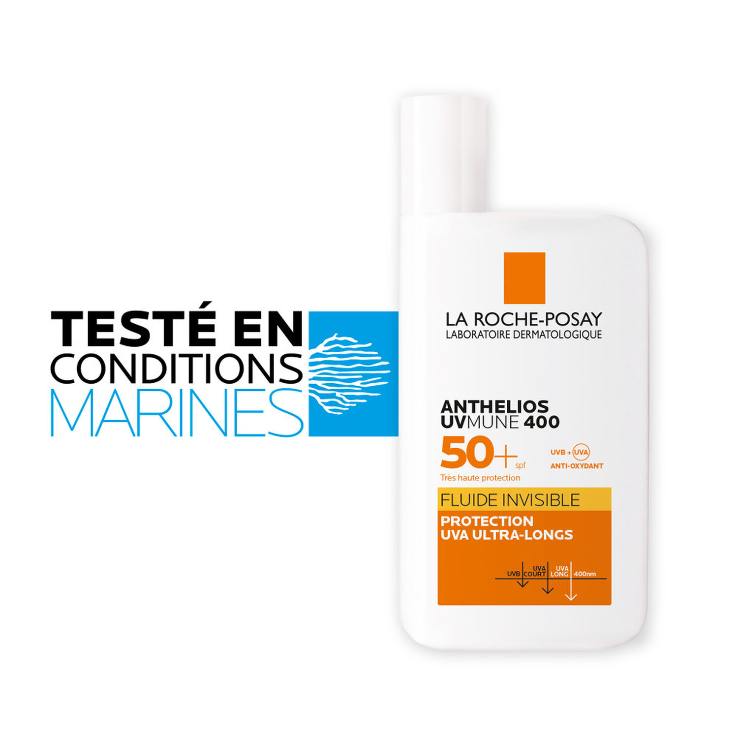 la roche-posay Anthelios UVMUNE 400 Fluide Invisible SPF50+ Avec Parfum