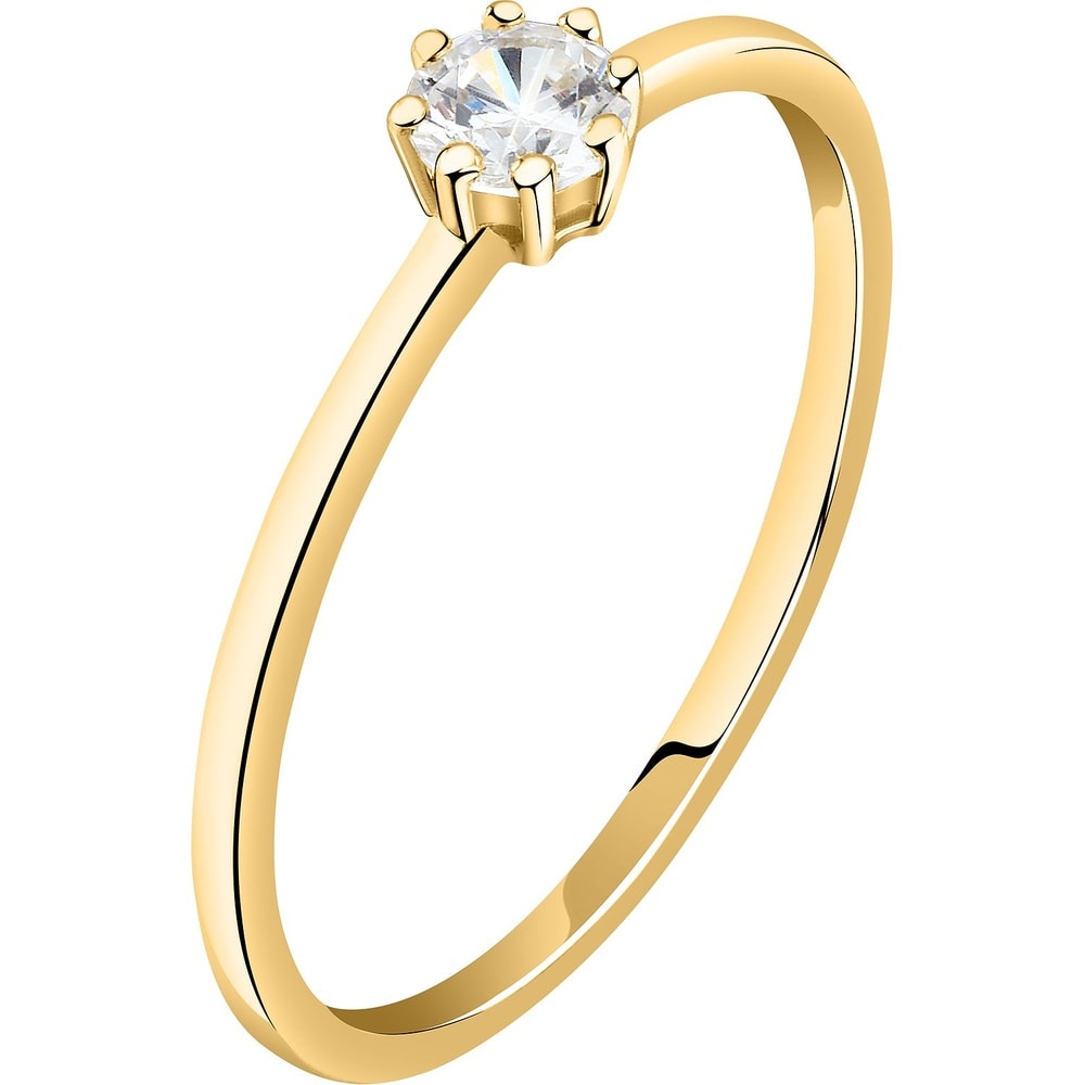 Live Diamond Bague pour femme 375 Or jaune recylé or jaune Bague