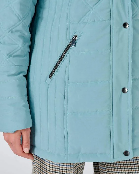 Parka matelassée capuche amovible