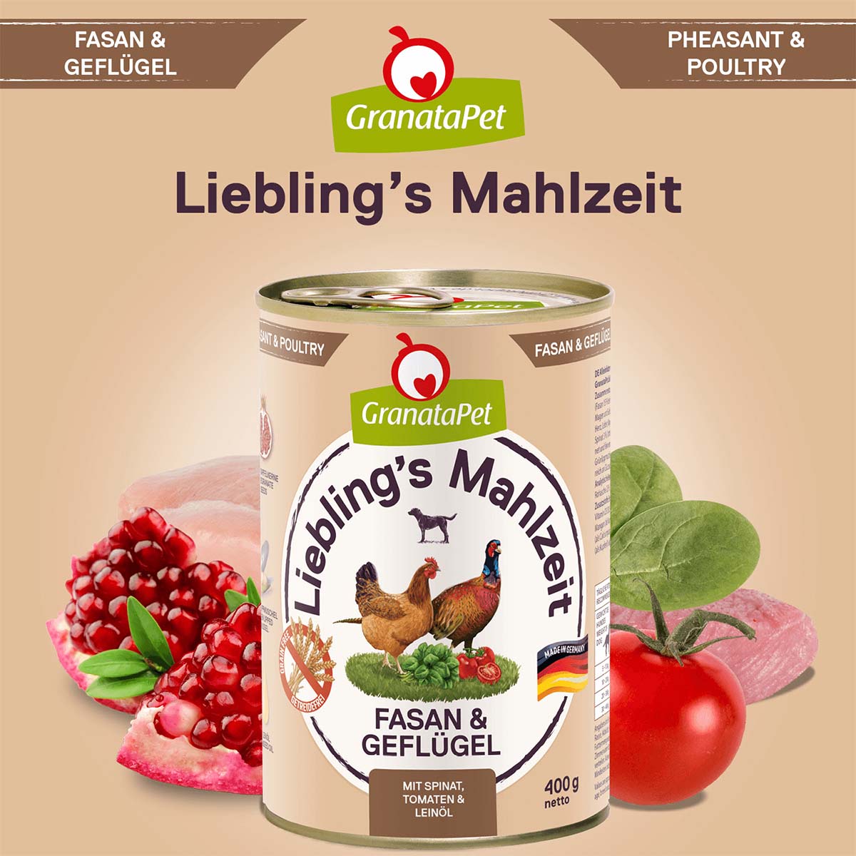 GranataPet Liebling's Mahlzeit Fasan und Geflügel bei ZooRoyal